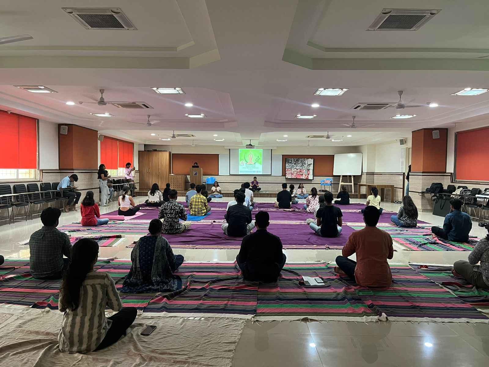 Thakur School of Architecture and Planning Mumbai Yoga Day photo 4